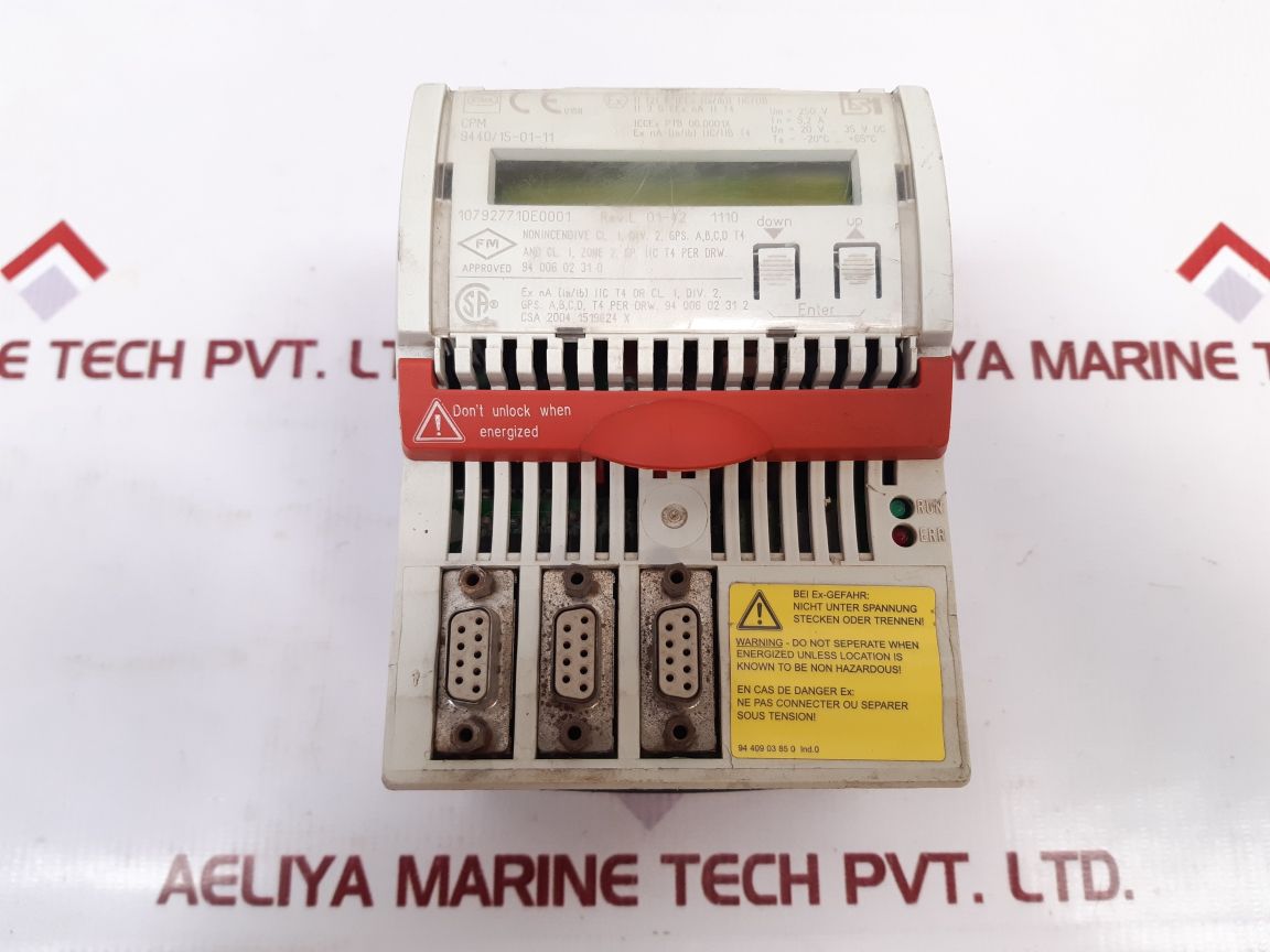 Stahl Cpm 9440/15-01-11 Profibus Used