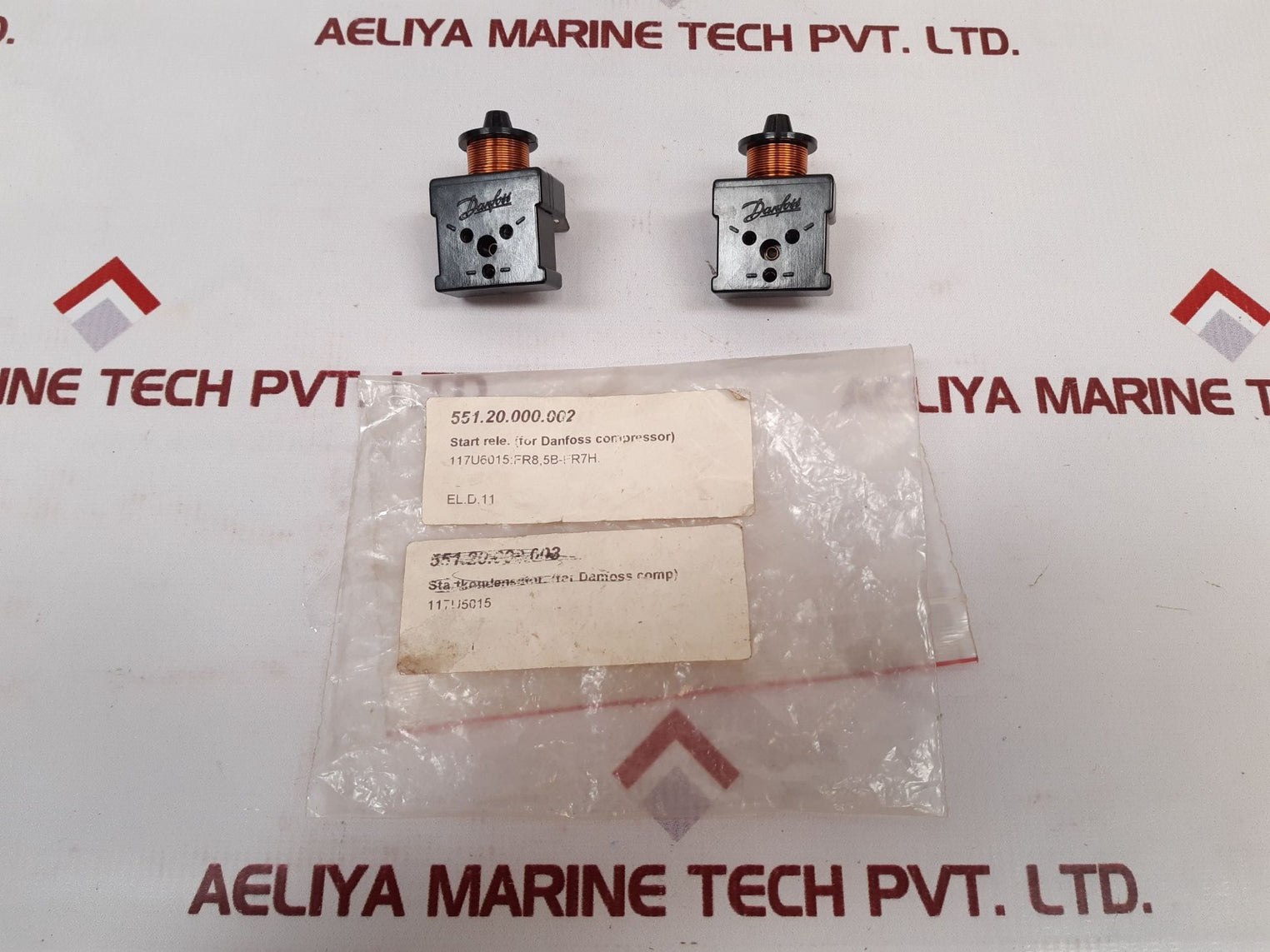 Danfoss 117U6015 Coil Start Relay