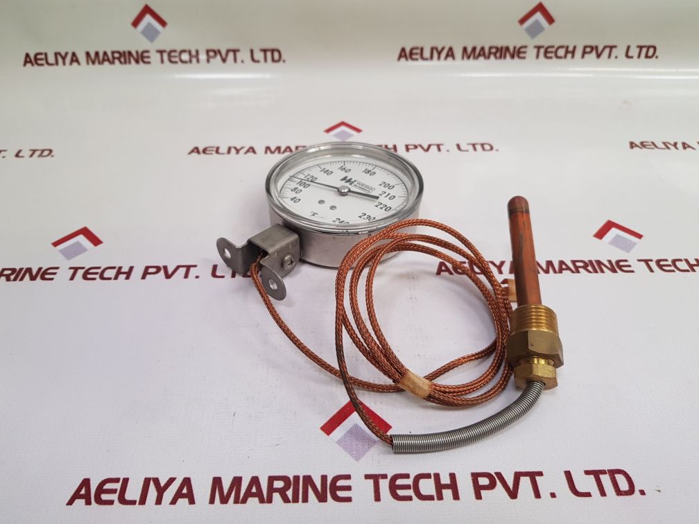 Weiss Instruments Temperature Gauge 40 To 240 °F
