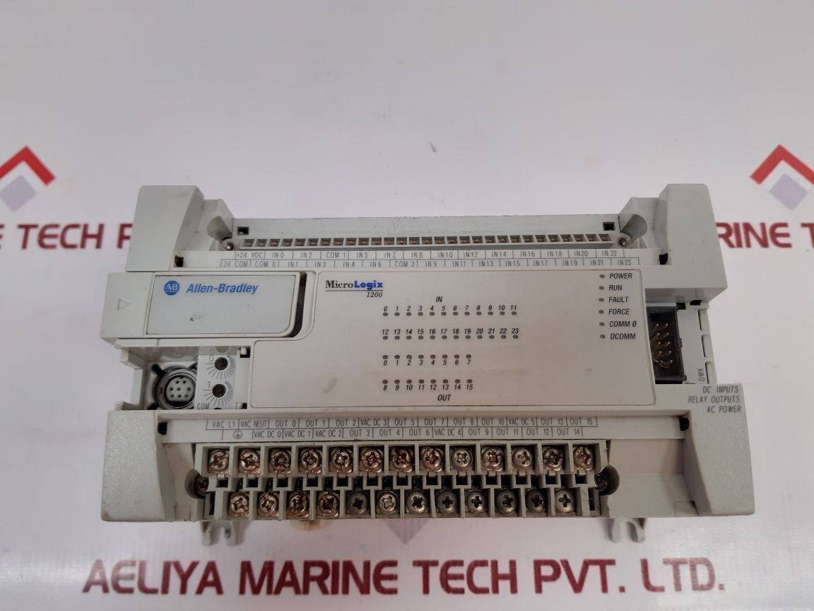 Allen-bradley 1762-l40Bwa Ser.: C Micrologix 1200 Controller Rev. D