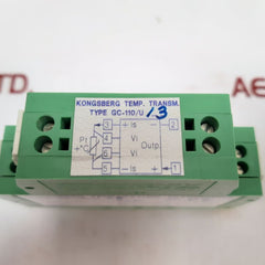 Phoenix Contact/Kongsberg Ueg Temperature Transmitter Gc-110/U/3