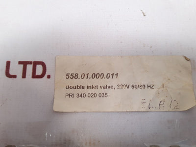 33952802 Double Inlet Valve