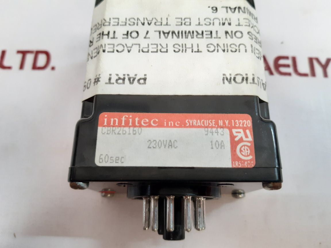 Infitec Cbr26160 Relay 60Sec