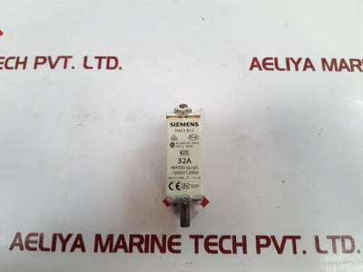 Set Of 3X Siemens 3Na3 812 Fuse-link 32A (1Box = 3Pcs )