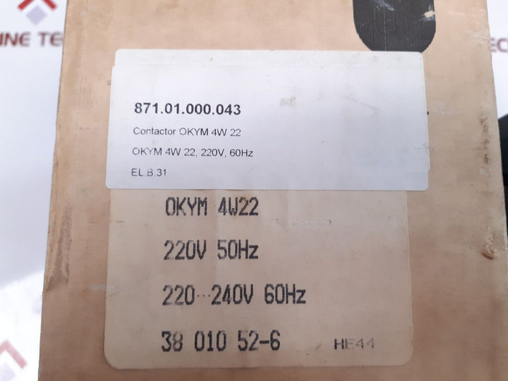 Stromberg Okym 4W22 General Purpose Contactor