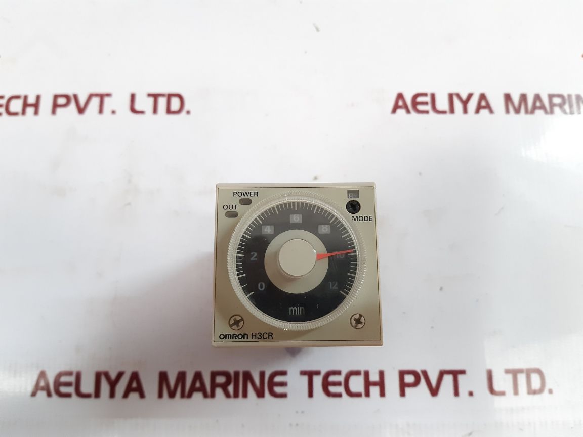 Omron H3Cr-a8E Timer H3Cr 0 To 12 Min – Aeliya Marine Tech®