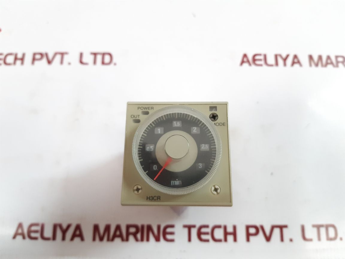 Omron H3Cr-a8 Timer H3Cr 0 To 3 Min