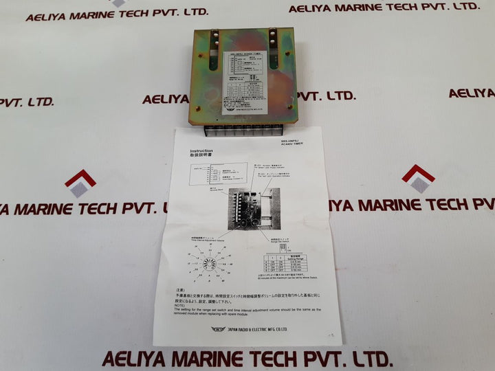Jrcs Srs-hnpsj Ac440V Timer Pcb Card