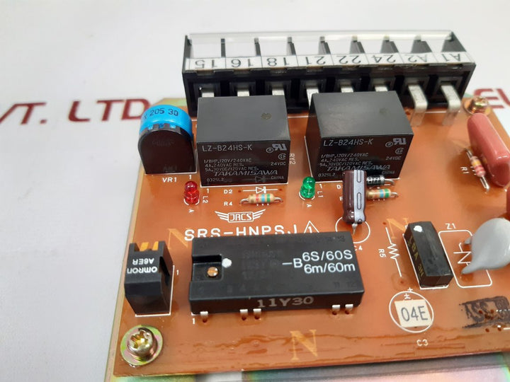 Jrcs Srs-hnpsj Ac440V Timer Pcb Card