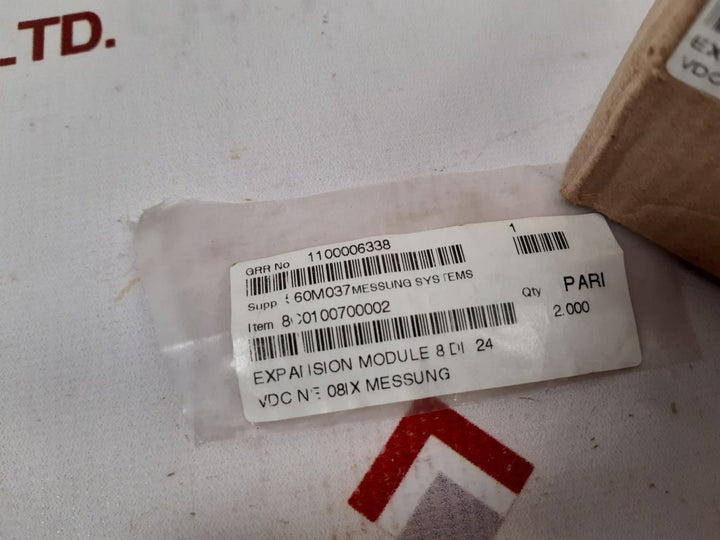 Messung Systems Ne08Ix Programmable Controller