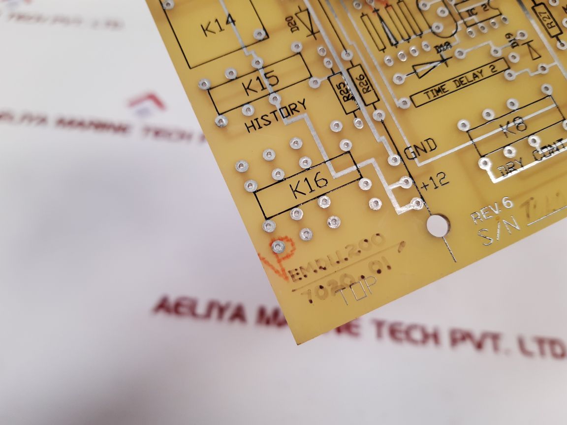 Ejs Emdll200 Pcb Card Rev.6