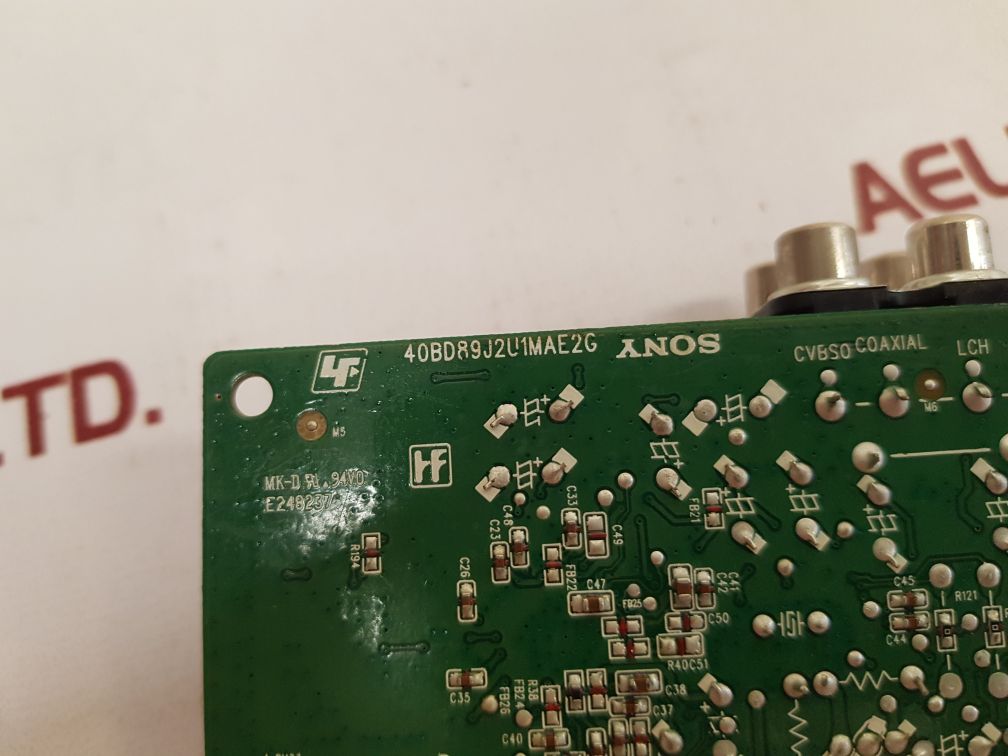 Sony 40Bd89J2U1Mae2G Pcb Card Dvp-sr320