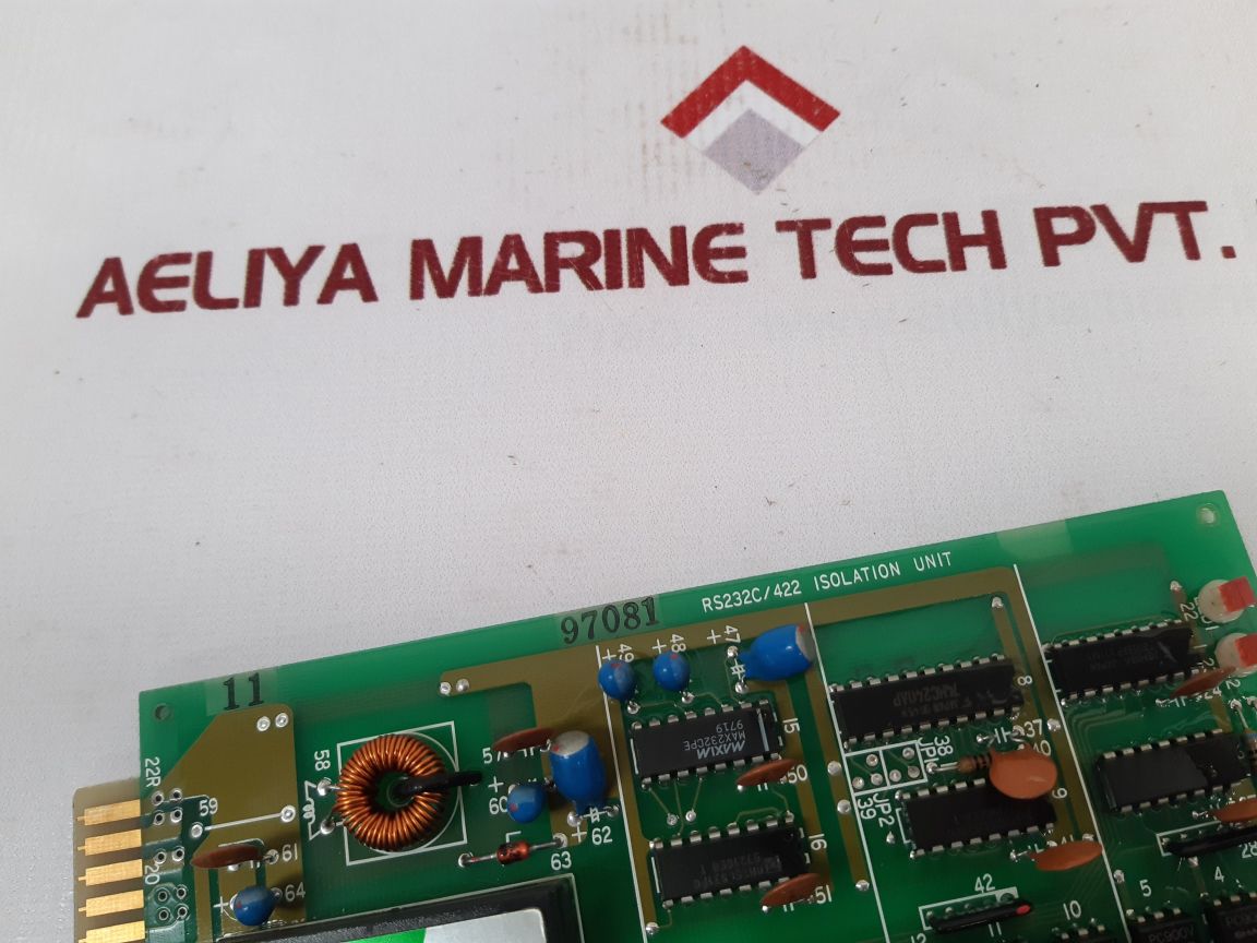 Terasaki Emv-2651 Isolation Unit Rs232C/422 Pcb Card K/87Z/1-001A