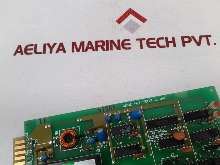 Terasaki Emv-2651 Isolation Unit Rs232C/422 Pcb Card K/87Z/1-001A
