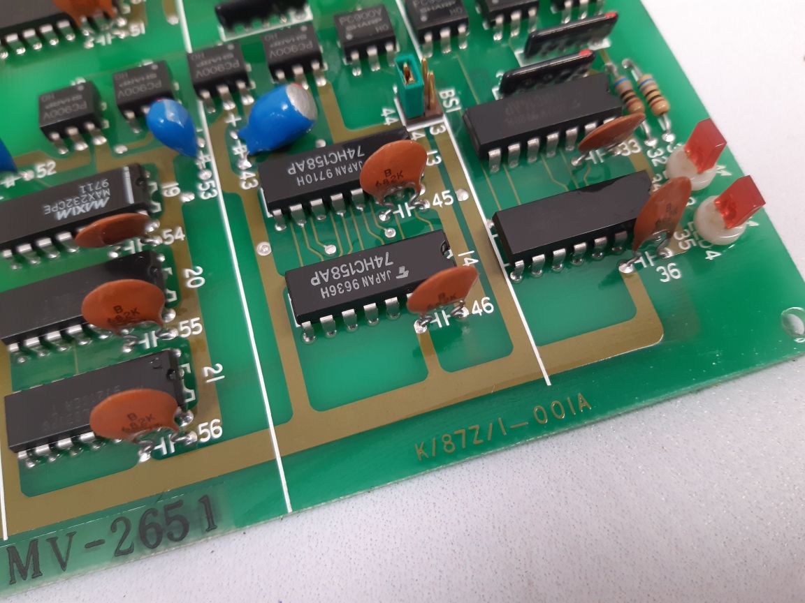 Terasaki Emv-2651 Isolation Unit Rs232C/422 Pcb Card K/87Z/1-001A