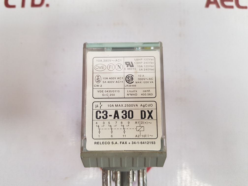 Releco C3-a30 Dx Series Mr-c Relay