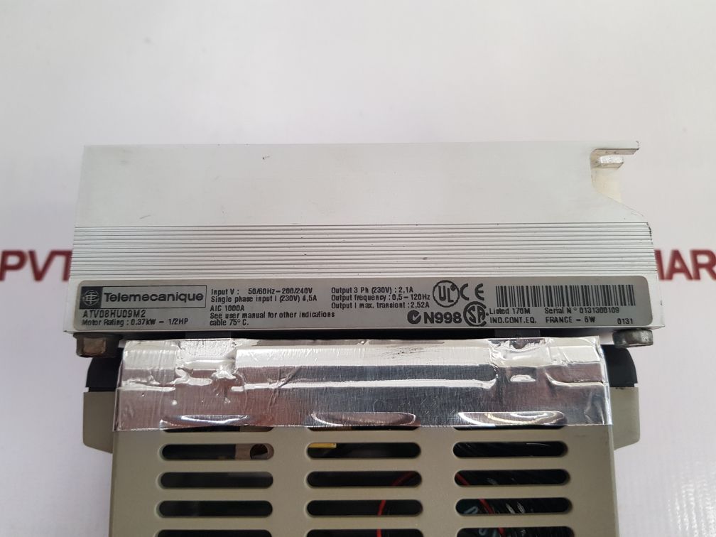Telemecanique Atv08Hu09M2 Drive Altivar 08 Used