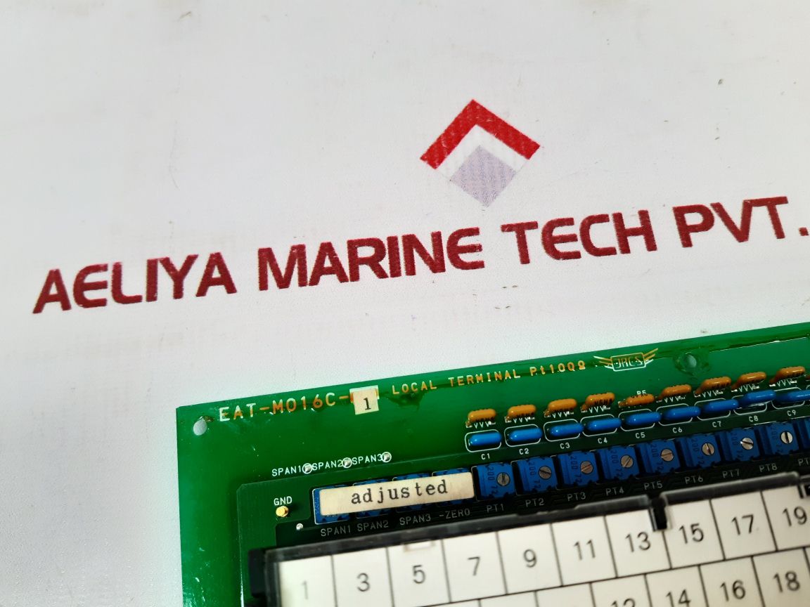 Jrcs Eat-m016C-1 Local Terminal Pcb Card New