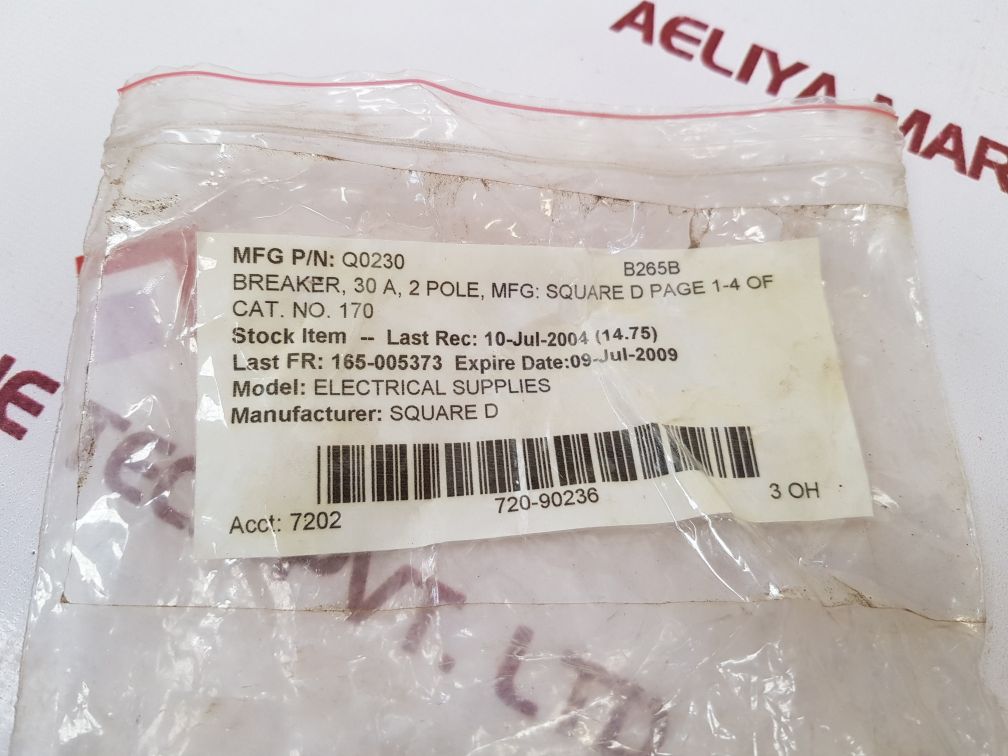 Square D Q0230 Circuit Breaker