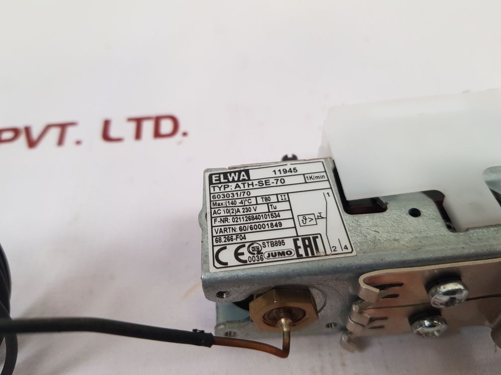 Jumo Elwa Ath-se-70 Temperature Controller