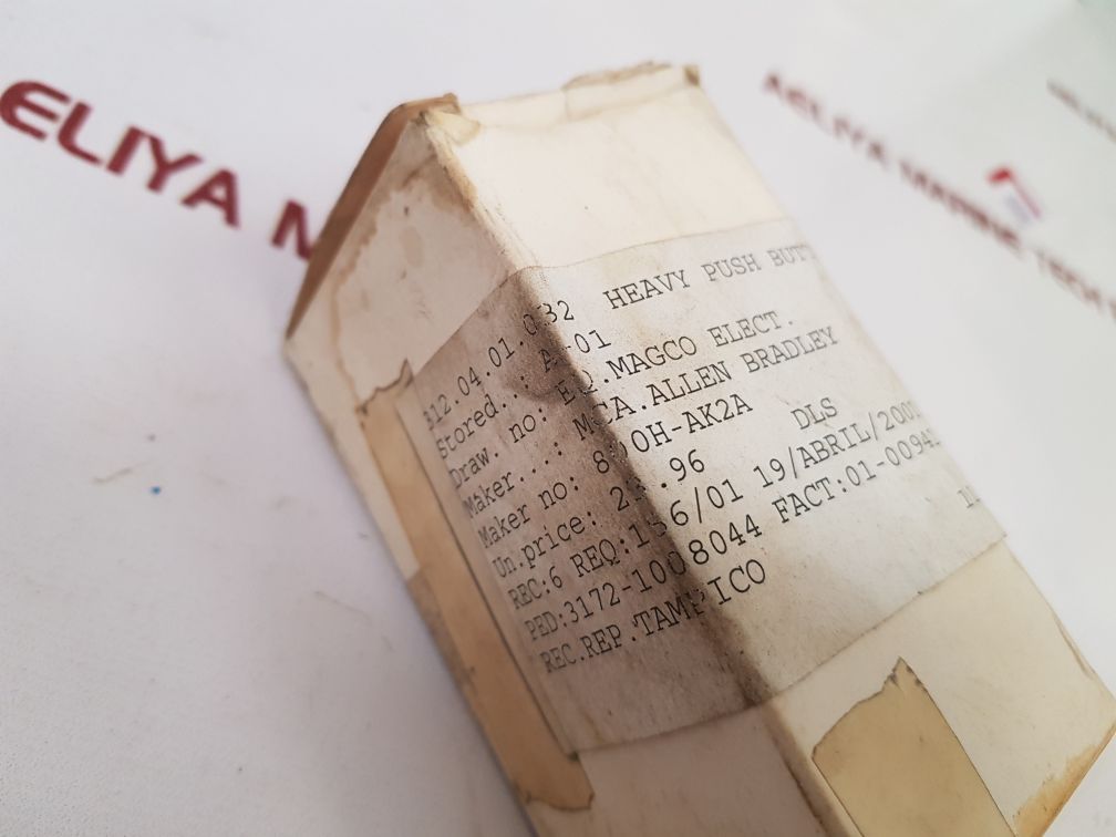 Allen-bradley 800H-ak2 Push Button Switch