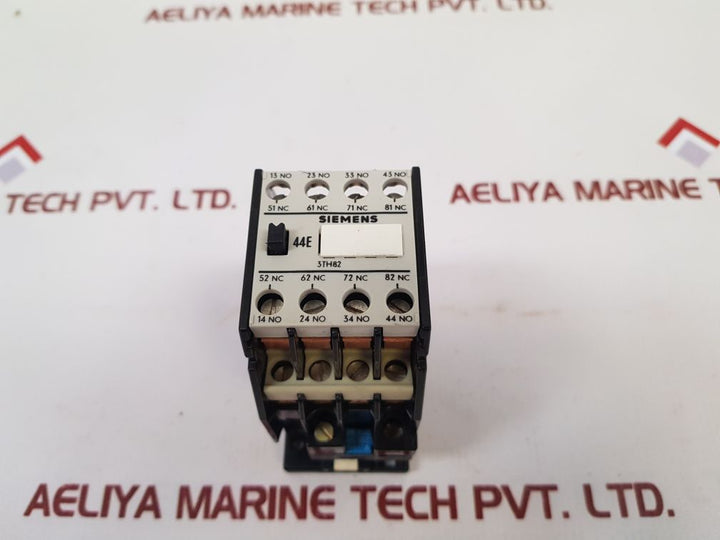 Siemens 3Th82 44-0A Auxiliary Contactor
