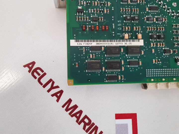 Abb fi 820f fieldbus module 3bdh000031r1 used