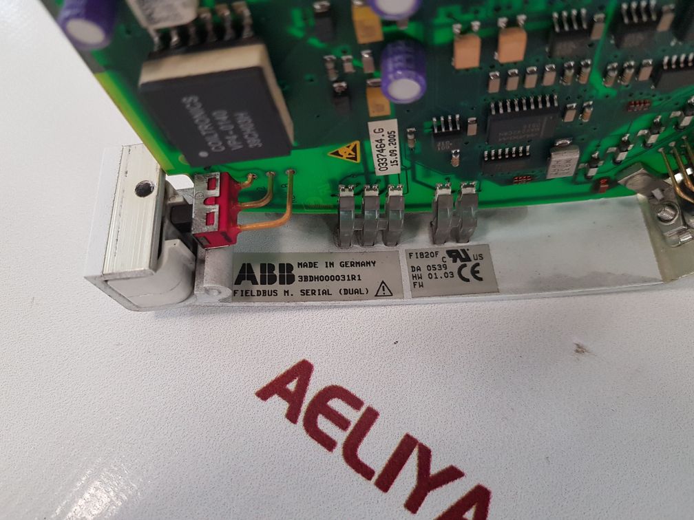 Abb fi 820f fieldbus module 3bdh000031r1 used