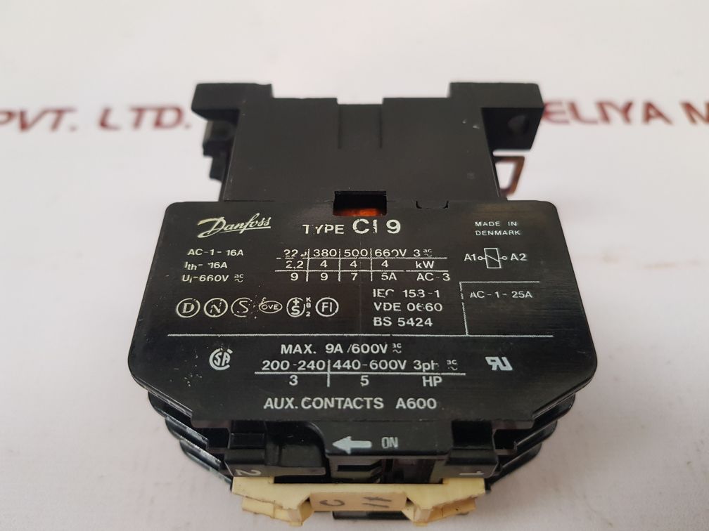 Danfoss Ci9 Contactor New 25A