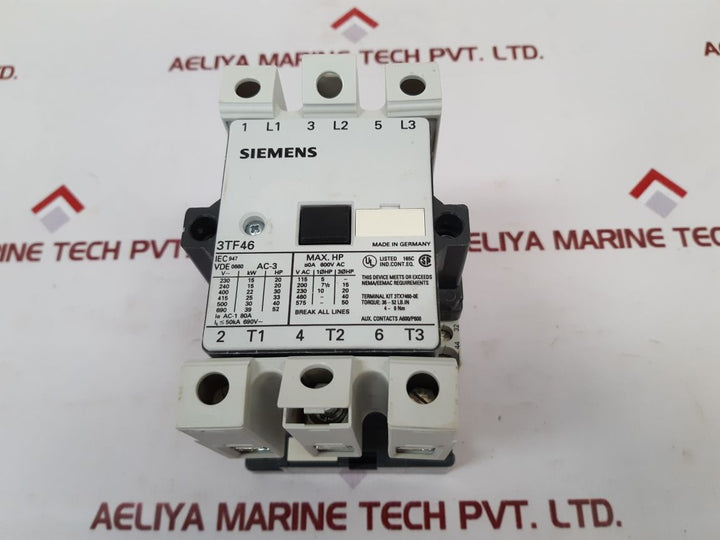 Siemens 3Tf4622-0Al2 Contactor 3Tf46

