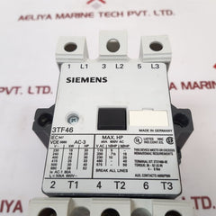Siemens 3Tf4622-0Al2 Contactor 3Tf46