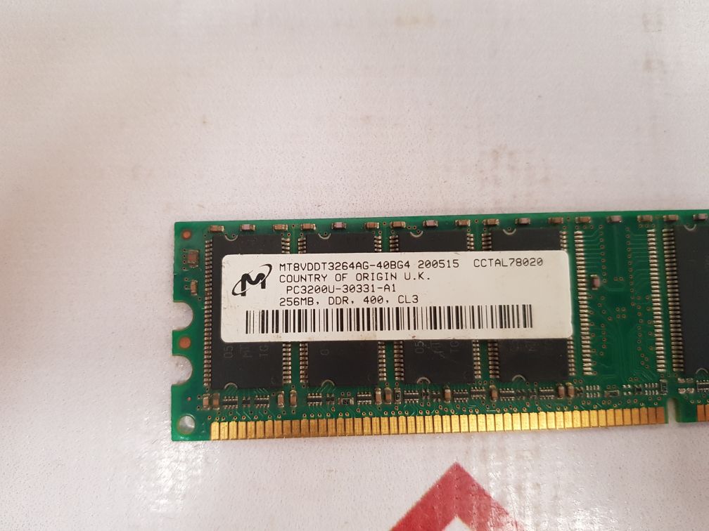 Hp 326667-041 Memory Ram Mt8Vddt3264Ag-40Bg4