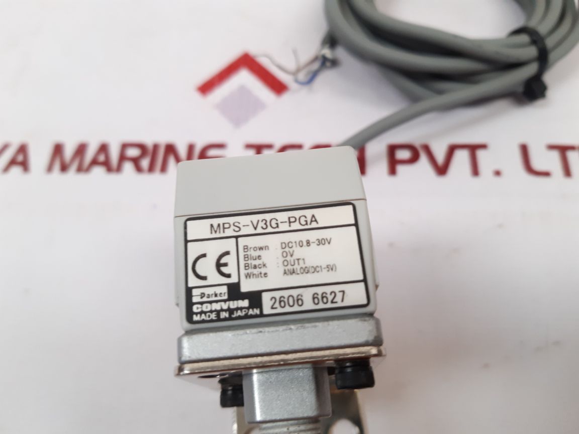 Parker Convum Mps-v3G-pga Pressure Sensor New