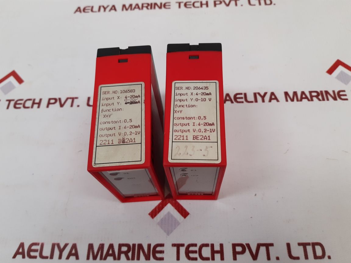 Pr Electronics 2211 Be2A1 Analog Calculator
