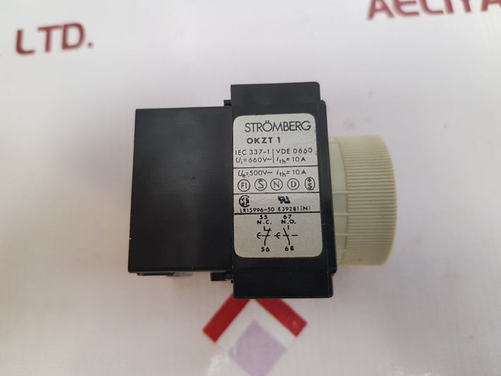 Stromberg Okzt1 Time Delay Relay 0, 1_30S New