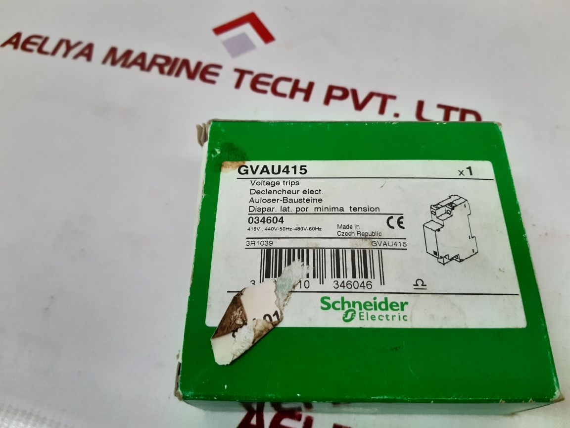 Schneider Electric Gvau415 Under Voltage Trip