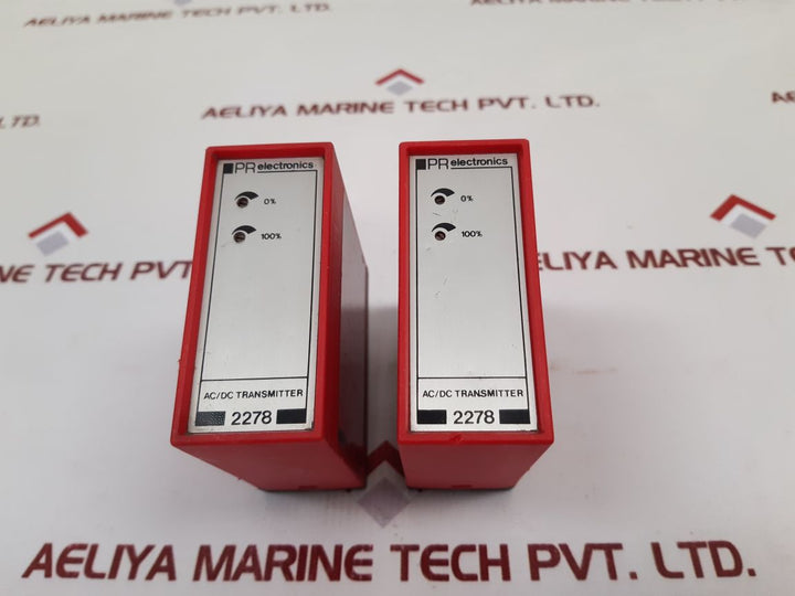 Pr Electronics 2278 Ac/Dc Transmitter