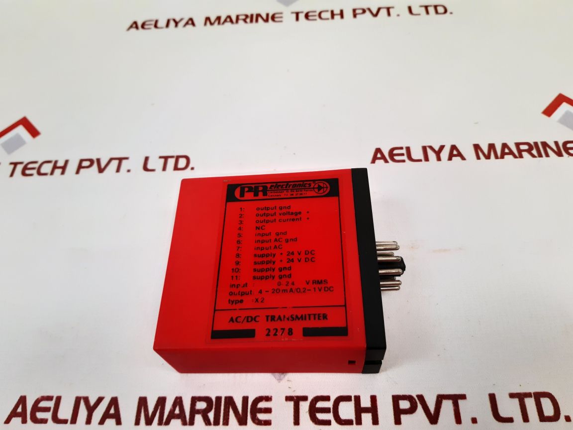 Pr Electronics 2278 Ac/Dc Transmitter
