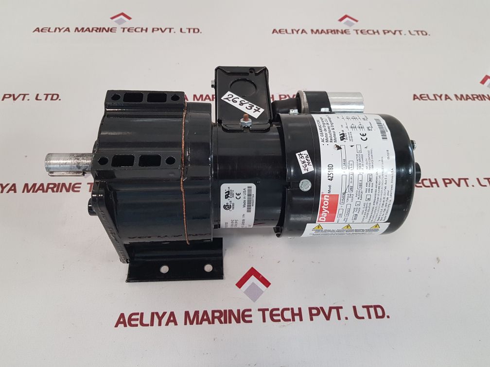 Dayton 4z518d ac gearmotor