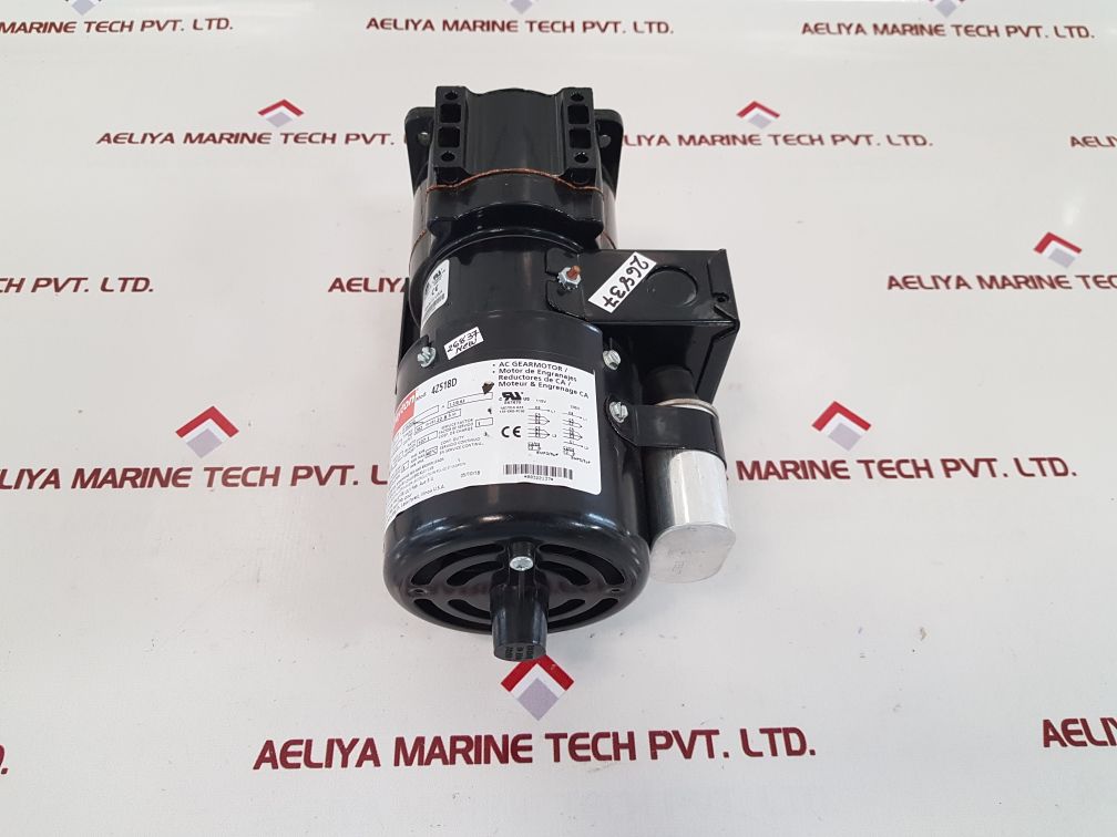 Dayton 4z518d ac gearmotor