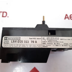Telemecanique Lr4-d25322 Overload Relay 18-25 Non Differentiel