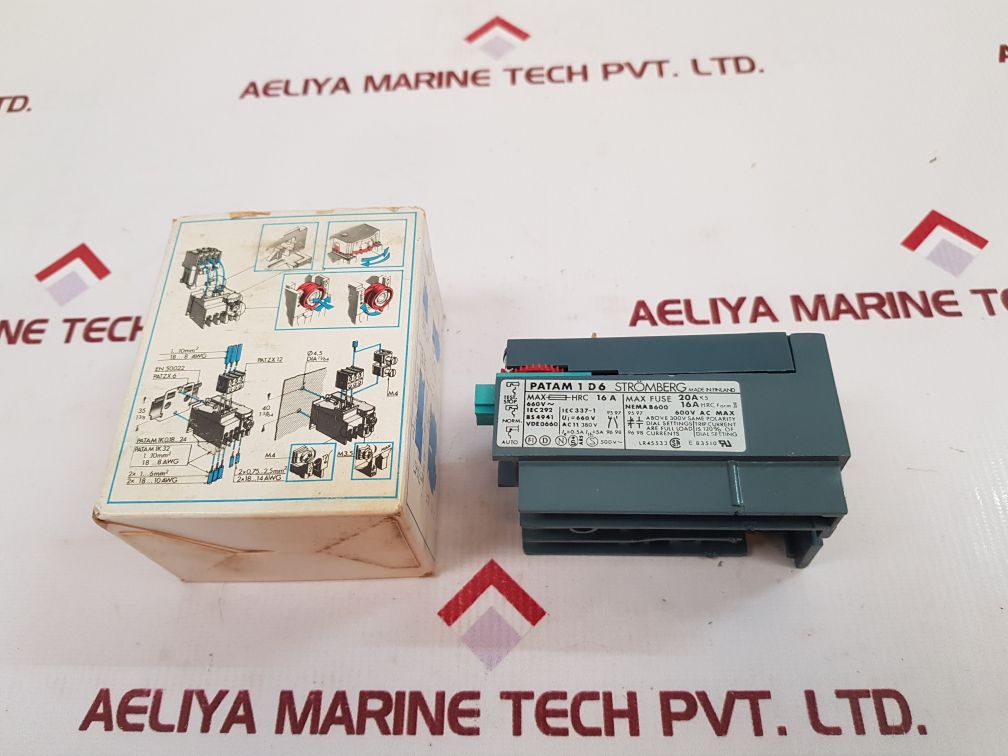 Stromberg Patam 1 D6 Overload Relay Bs4941