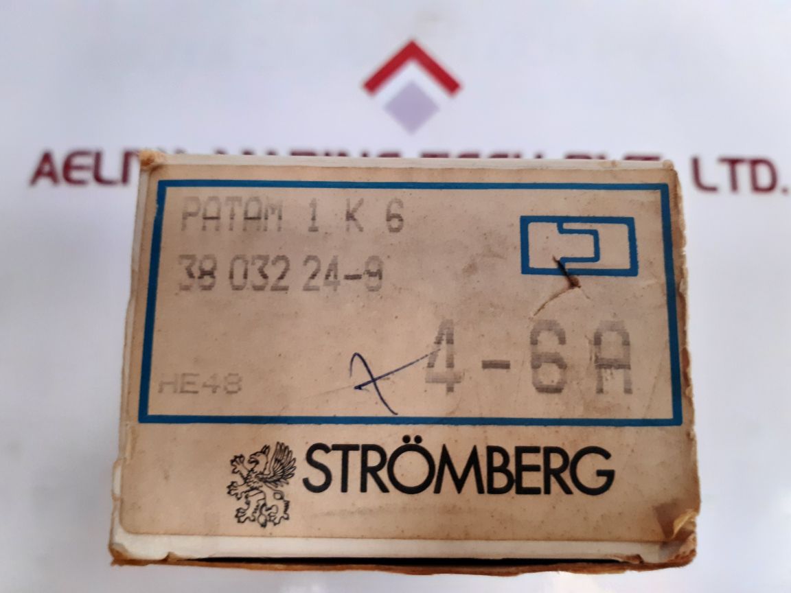 Stromberg Patam 1K6 Thermal Overload Relay 4-6A New
