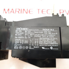 Stromberg Patam 1K6 Thermal Overload Relay 4-6A New