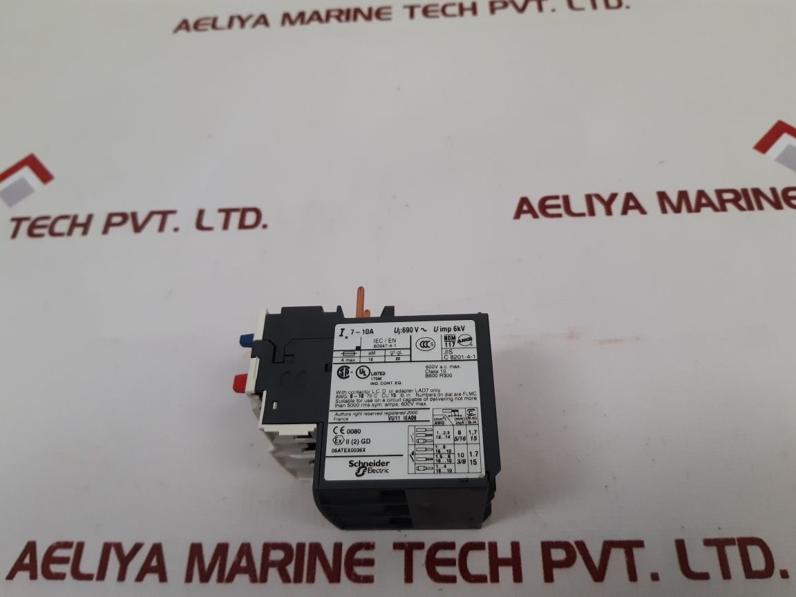 Telemecanique/Schneider Electric Lrd14 Overload Relay