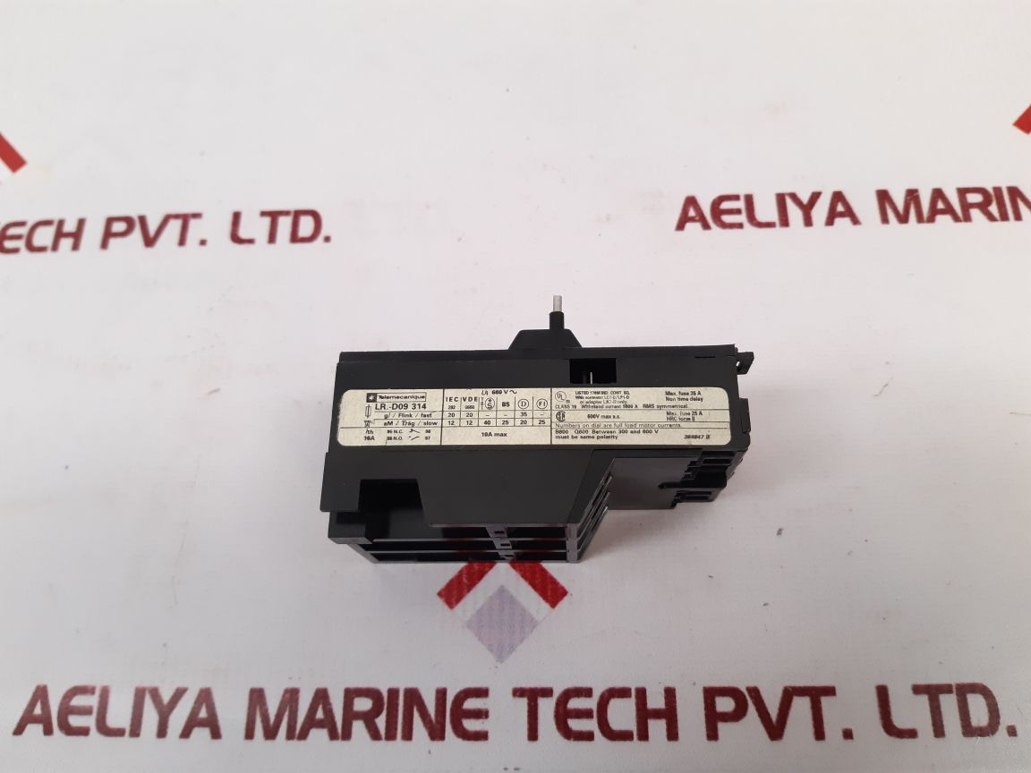 Telemecanique Lr1-d09314 Overload Relay