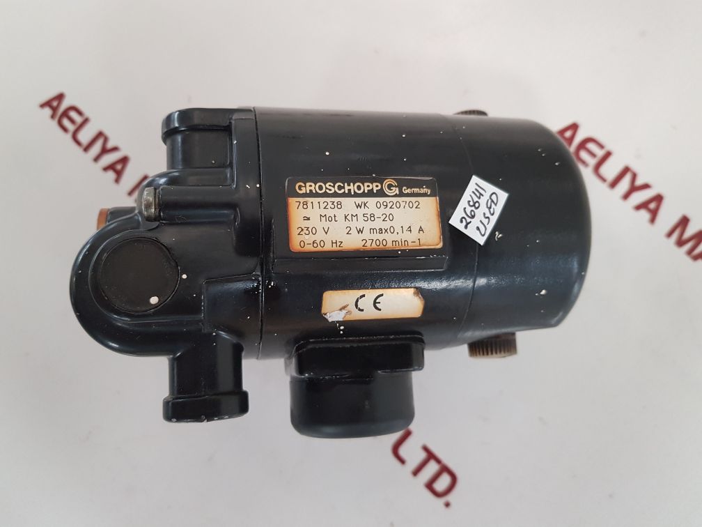 Groschopp wk 0920702 governor speed setting motor 