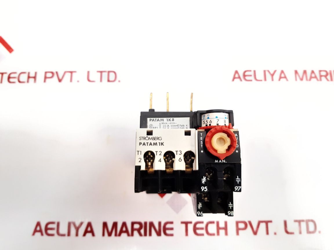 Stromberg Patam 1K8 Thermal Overload Relay New
