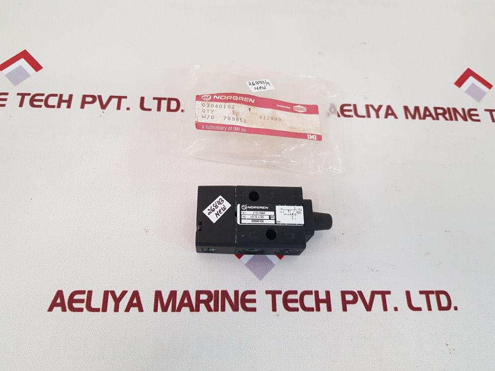Norgren 03040102 3/2 way air/spring operat directional valve 