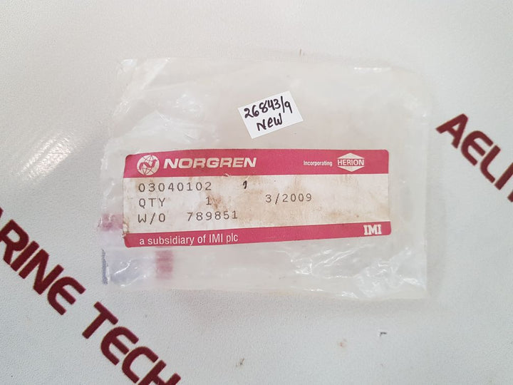 Norgren 03040102 3/2 way air/spring operat directional valve 